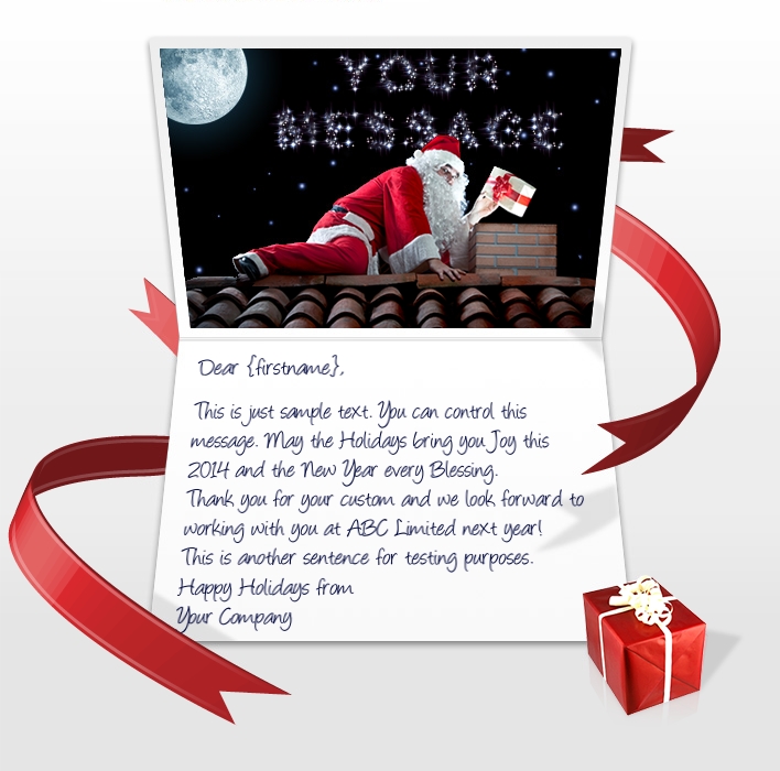 customizable digital christmas cards